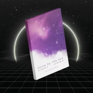 Canvas Board Purple Color